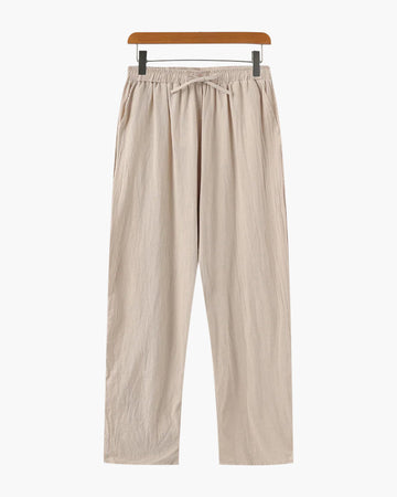 Pantalon en lin Zanzibar (coupe droite)